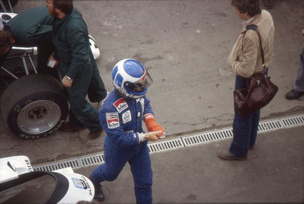 Keke Rosberg Zolderin F1 testeissä mestaruusvuonnaan 1982